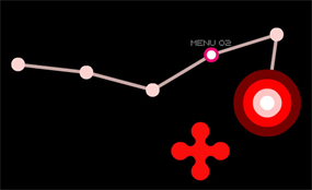 支持拖动的线性flash菜单导航